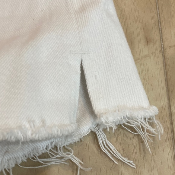 Zara white denim shorts - Picture 5 of 12